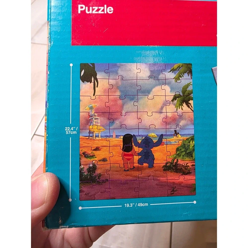 Disney Lilo & Stitch Puzzle Yahtzee To Go Mindfulness Dice Wooden‎ Puzzle Lot